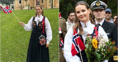 Prinsesse Ingrid Alexandra feiret nasjonaldagen i Sydney.