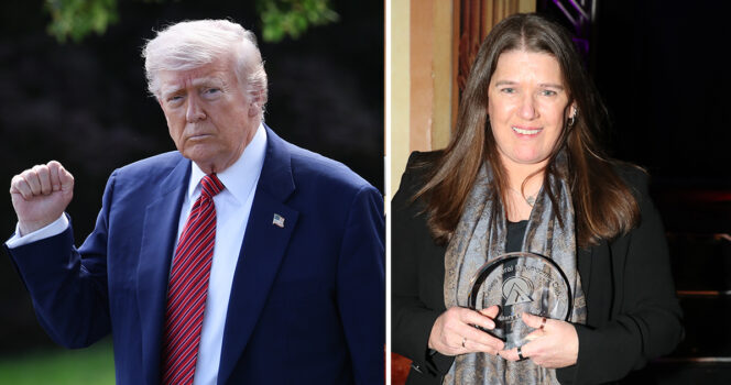 Donald Trump og Mary Trump.