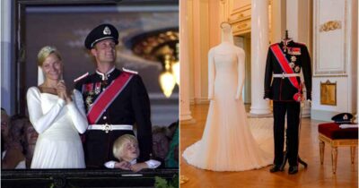 Kronprins Haakon og kronprinsesse Mette-Marit giftet seg 25. august 2001.