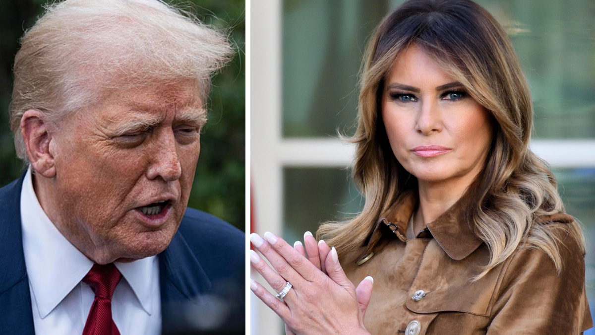 Melania Trump og Donald Trump