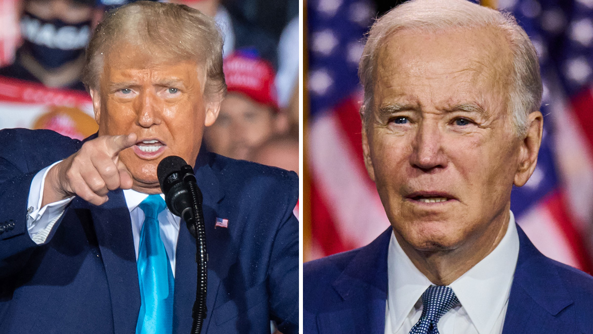 Joe Biden retter ny kritikk mot Donald Trump
