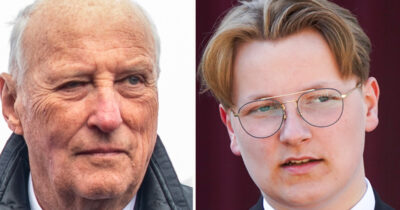 Kong Harald & prins Sverre Magnus