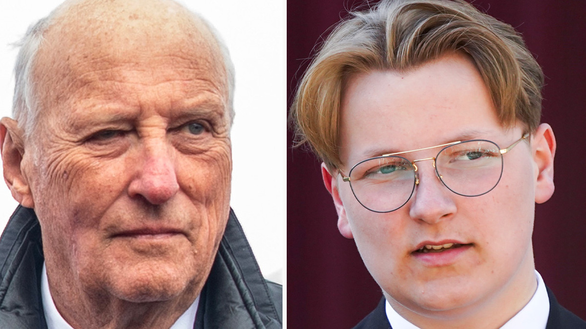 Kong Harald & prins Sverre Magnus