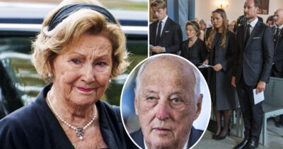 Dronning Sonja, kong Harald og den norske kongefamilien. Foto: Cornelius Poppe / POOL / NTB & Javad Parsa / NTB / POOL & Annika Byrde / NTB /TT