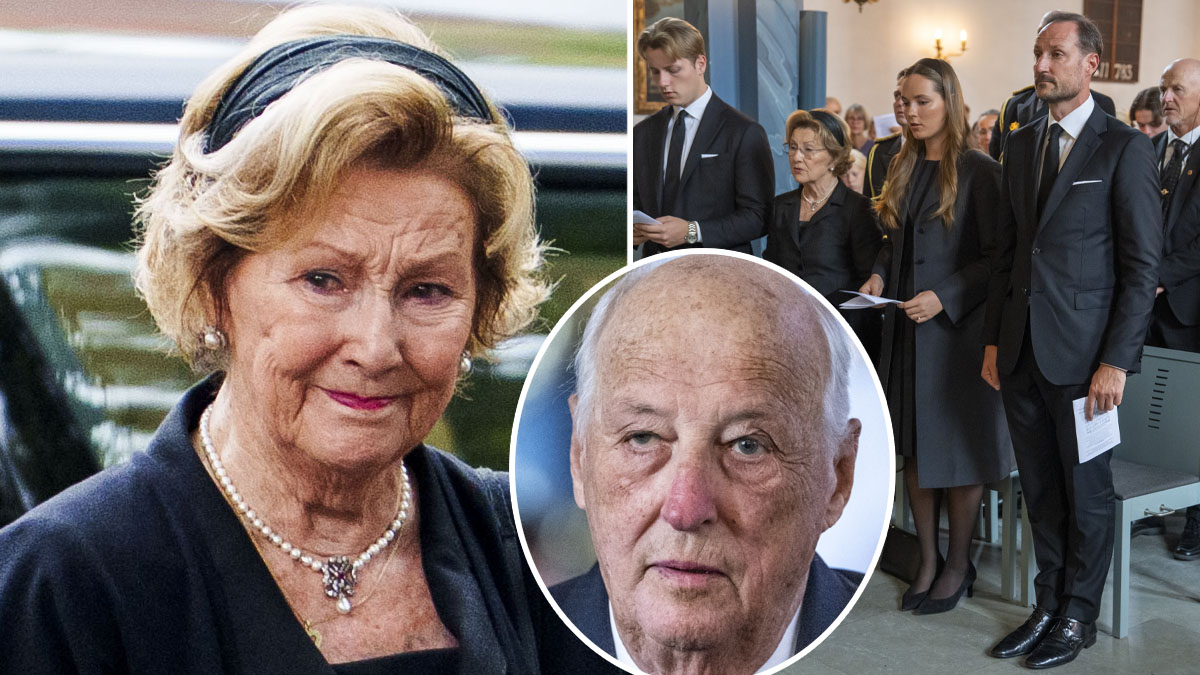 Dronning Sonja, kong Harald og den norske kongefamilien. Foto: Cornelius Poppe / POOL / NTB & Javad Parsa / NTB / POOL & Annika Byrde / NTB /TT