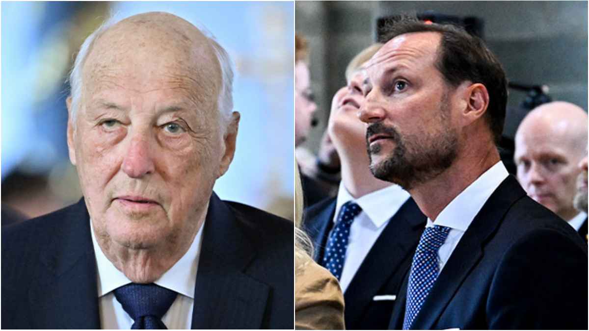 Kong Haakon tar over etter kong Harald.