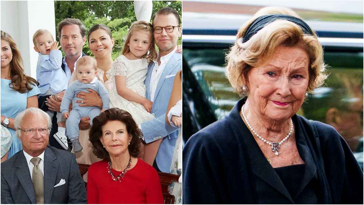 Den svenske kongefamilien kommer i begravelsen til kong Harald og vil støtte dronning Sonja.