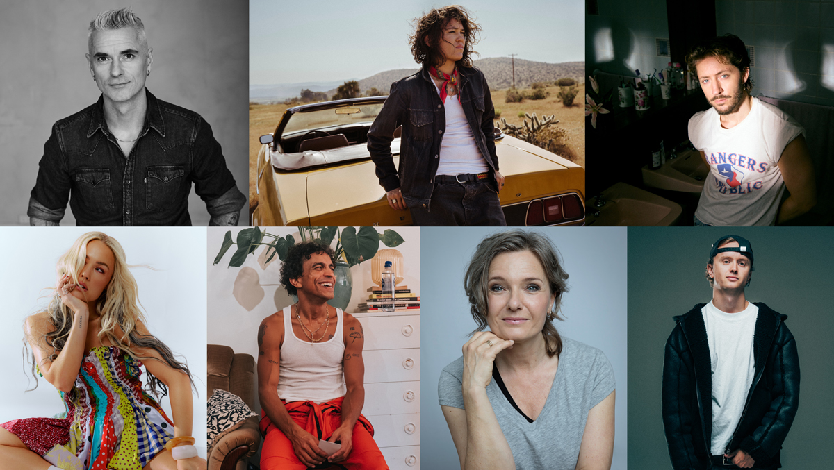 Janove Ottesen, Ingrid Bjørnov, Jason Diakité (Timbuktu), Fay Wildhagen, Ruben Markussen, Julie Bergan og Oscar Berggaard (Golf) deltar i Hver gang vi møtes.