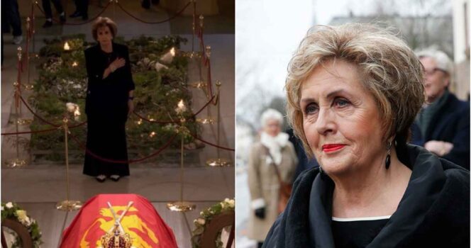 Trude Drevland er i sorg etter kong Haralds død.