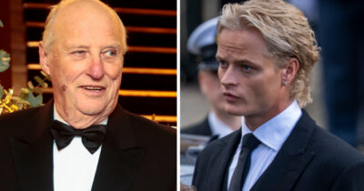 Kong Harald og Marius Borg Høiby