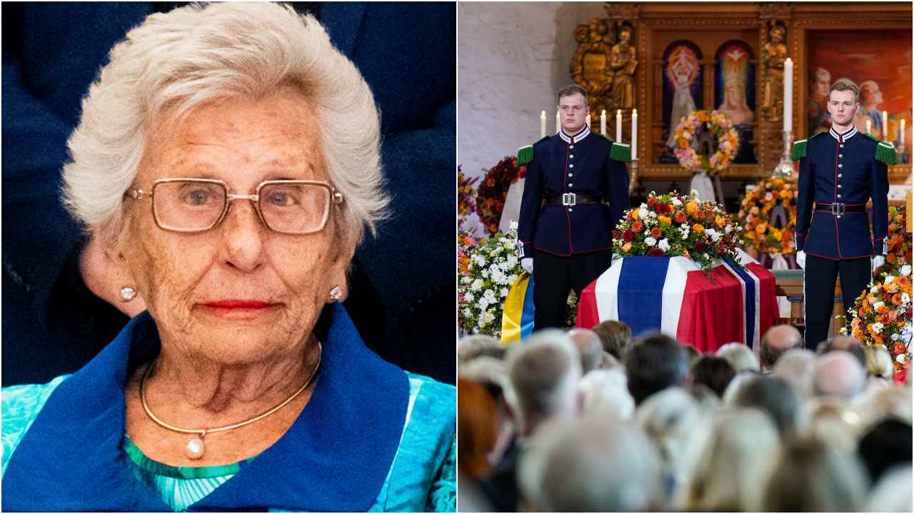 Prinsesse Astrid ble gravlagt onsdag 23. september.
