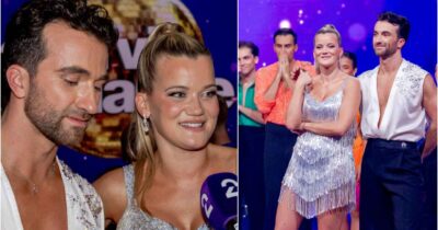 Sandra Lyng ble den først til å forlate Skal vi danse.