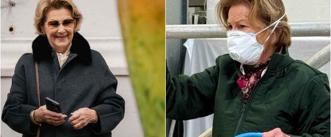 Dronning Sonja har laget nye imponerende kunstverk.
