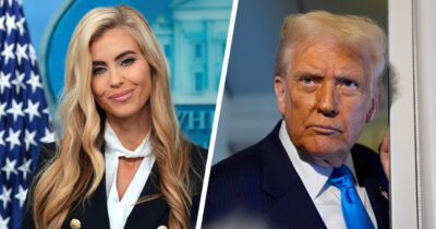 Katie Zacharia & Donald Trump.