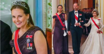 Kronprinsesse Ingrid Alexandra strålte på gallamiddag.
