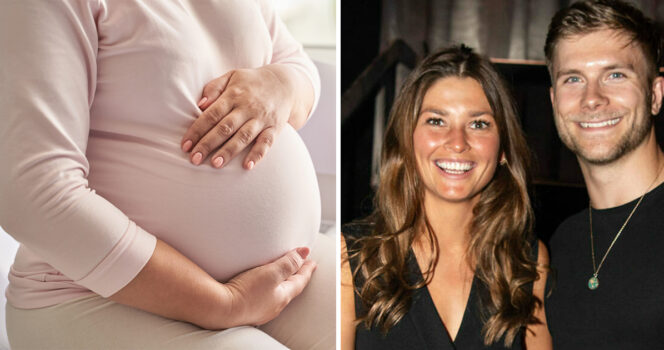 Laila Friis-Salling venter sit første barn.