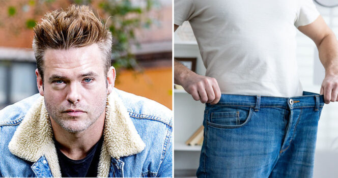 Silas Holst får på puklen efter vægttab.