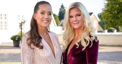 Rasmine og Cathrine Laudrup-Dufour