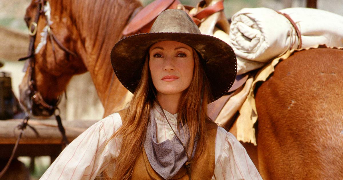 Jane Seymour spillede Dr. Quinn i TV-serien 'Lille doktor på prærien'.