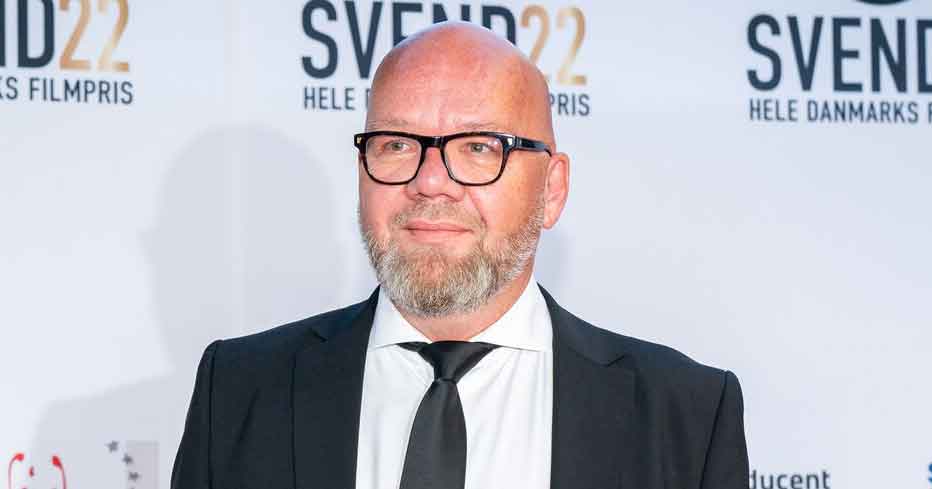 Komikeren Lars Hjortshøj skal være morfar.