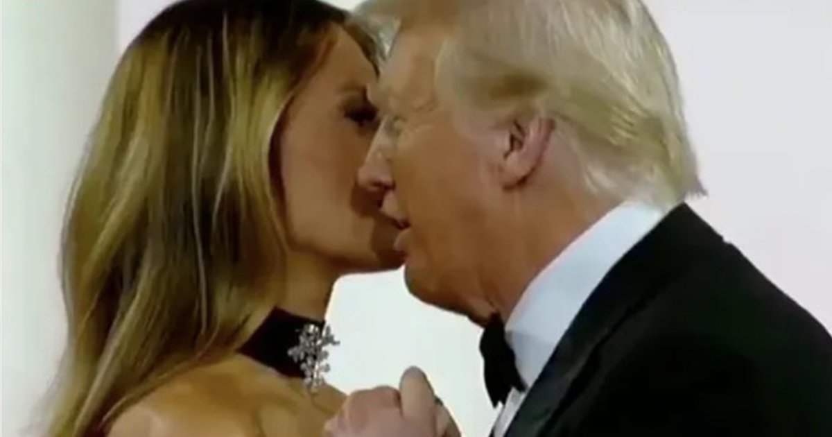 Donald og Melania Trump