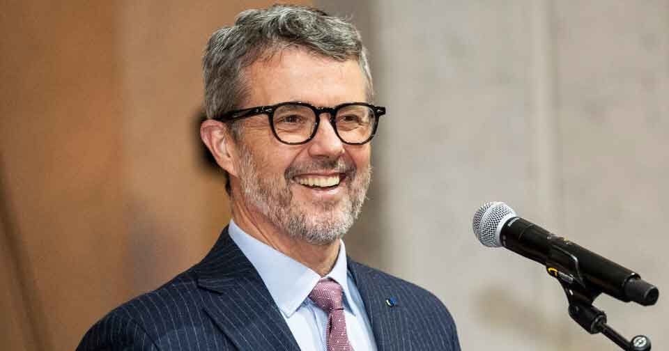 Kong Frederik talte om sin dybe kærlighed til Frankrig