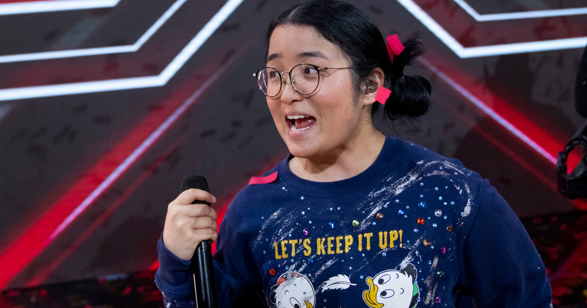 På billedet ses årets 'X-Factor' vinder Leslie