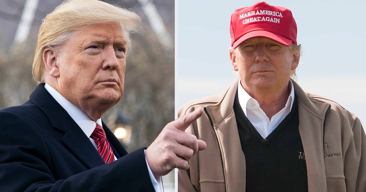 På billedet ses Donald Trump.