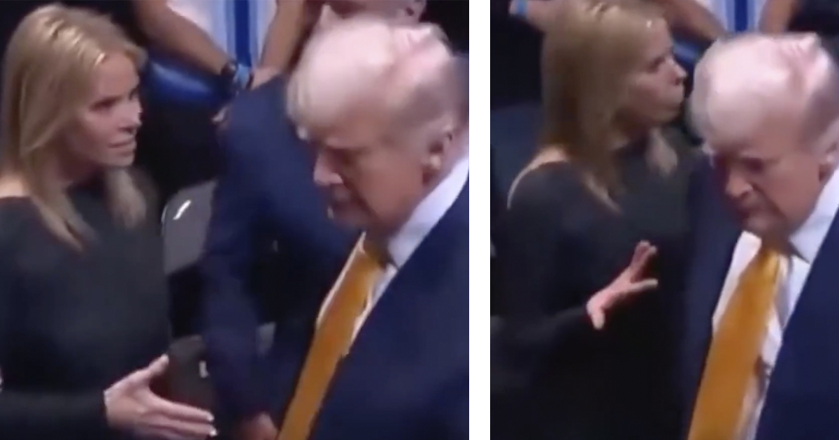 Donald Trump og Cheryl Hines