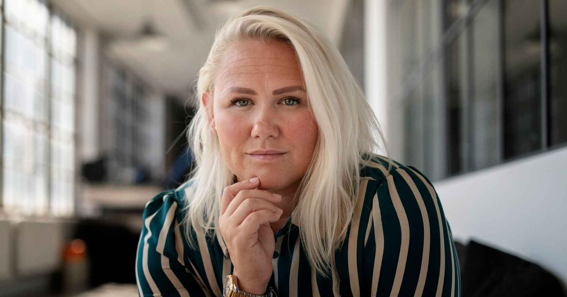Cecilie Schmeichels datter mistede for nyligt sin bamse.