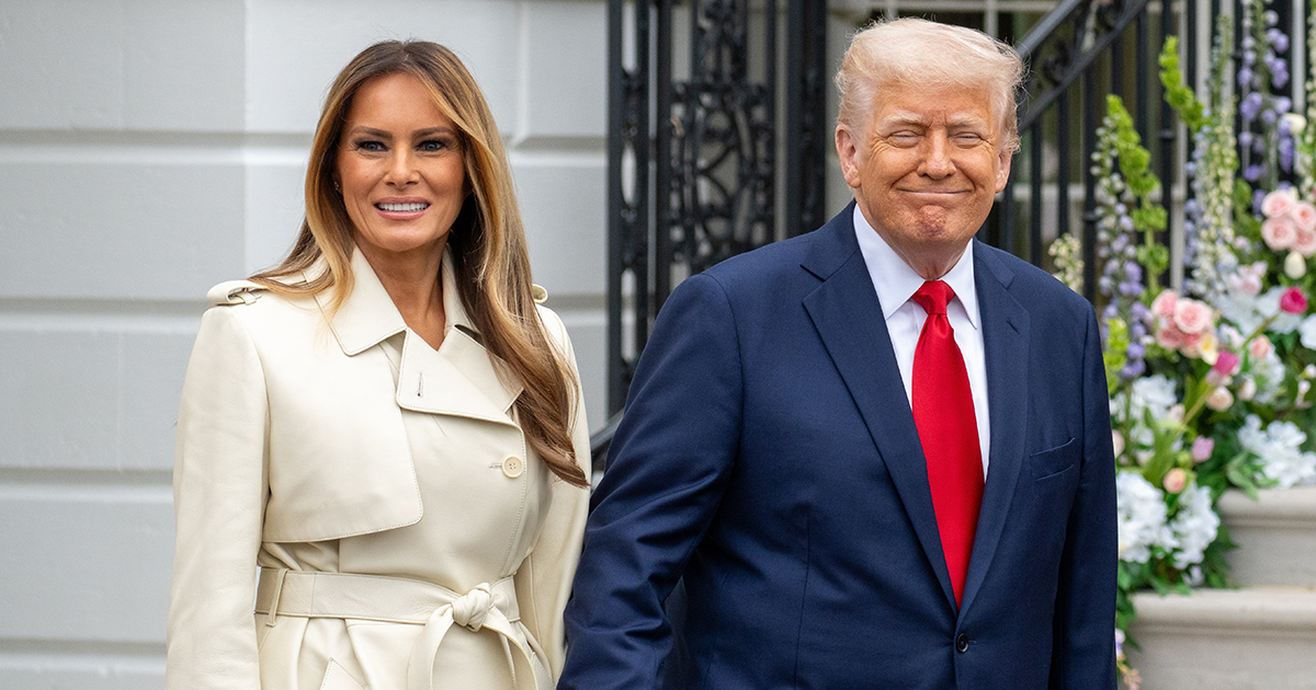 Melania Trumps beklædning vækker nu debat.