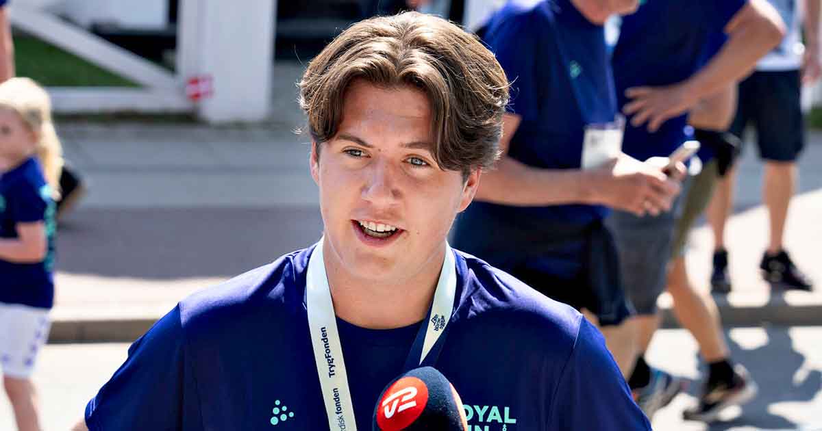 Kronprins Christian hyldes for sit valg om at invitere unge mennesker med til sin fødselsdag.
