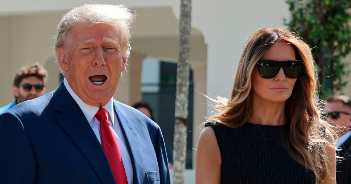Melania og Donald Trump