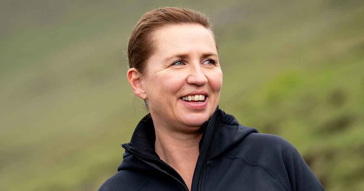 Et personligt billede af Mette Frederiksen og manden vækker opsigt.