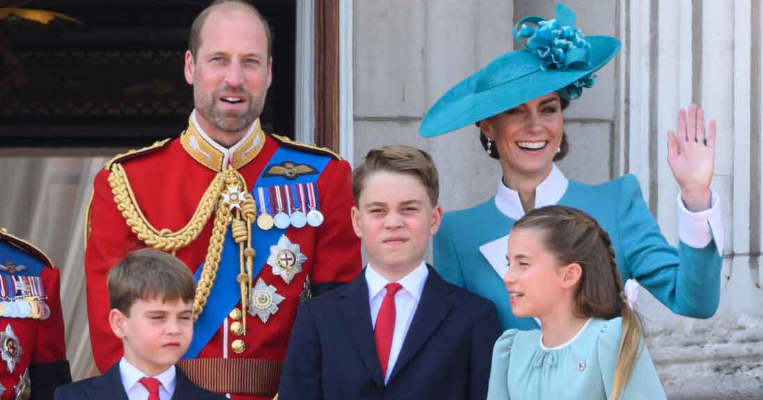 Prins William blev hyldet på fars dag.