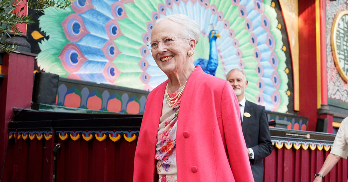 Dronning Margrethe var lørdag aften tilstede for at overvære to balletforestillinger i Tivoli.