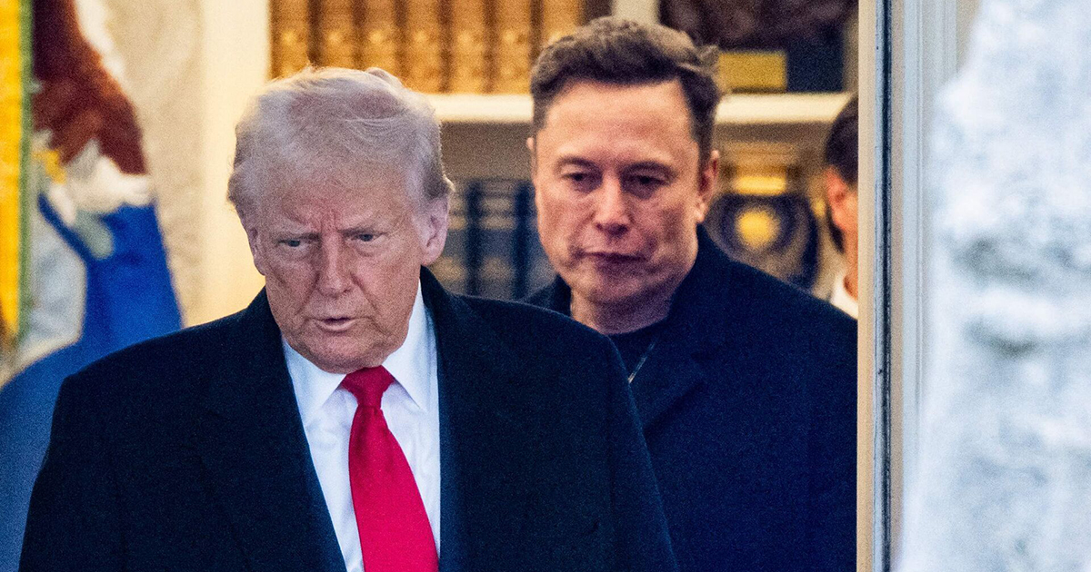Donald Trump og Elon Musk