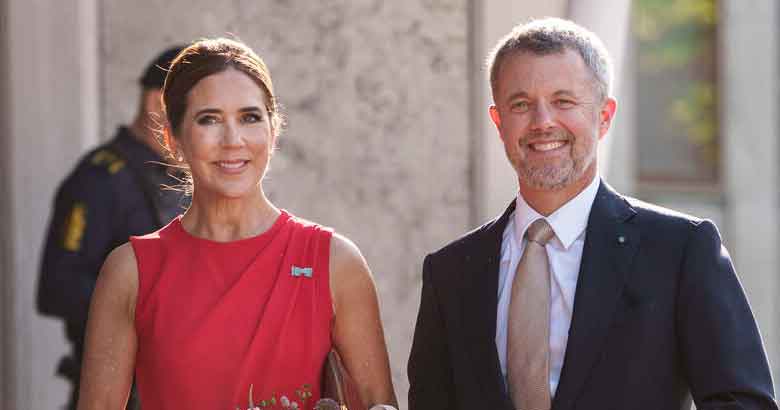 Dronning Mary og kong Frederik
