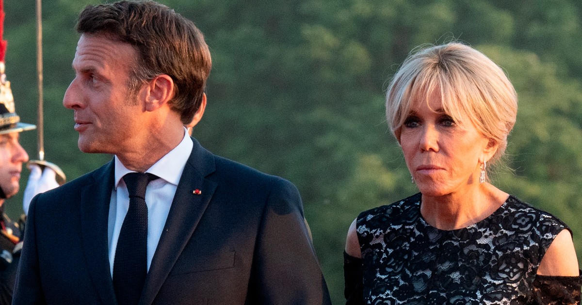 Emmanuel og Birgitte Macron