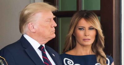 Melania Trump giver Donald Trump ren besked.