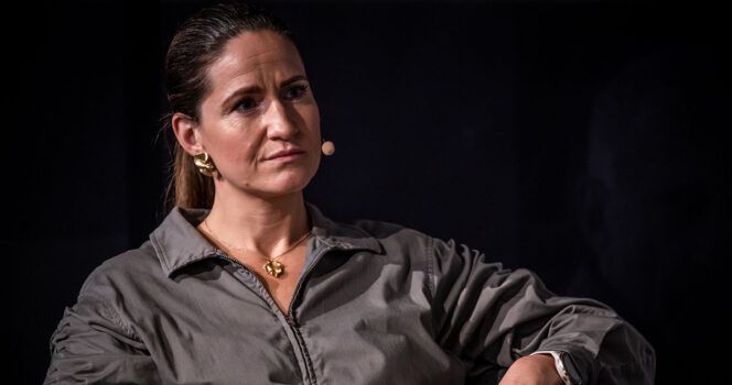 Gertrud Højlund deler nu ord om at blive mor for første gang.