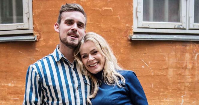 Anne Glad og ægtemanden Kim Vagn Wagner