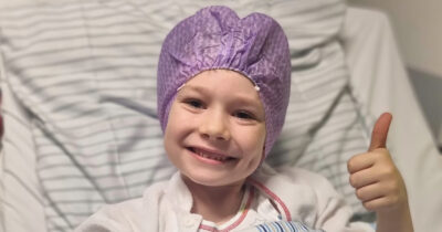 7-årig Liam Børre Bastrup som er stor Jonas Vingegaaard fan.