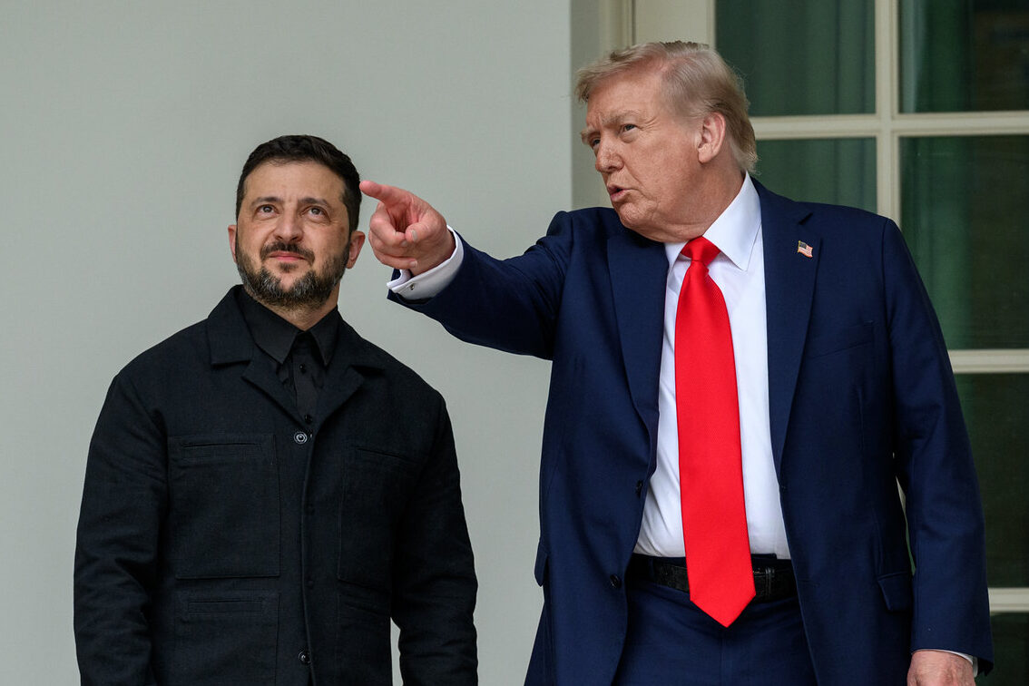 Volodymyr Zelenskyj og Donald Trump