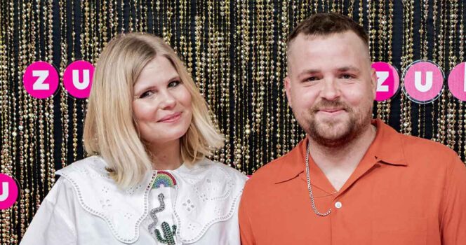 Sofie Linde og Joakim Ingversen har programmet 'Linde på Langeland sammen'.