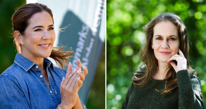 Dronning Mary var i selskab med Maria Reumert Gjerding under Naturens Uge.