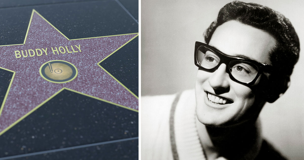 Musikeren Buddy Holly styrtede ned med et privatfly som 22-årig.