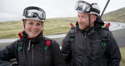 Laura og Sonny fra 'Gift ved første blik' på Island