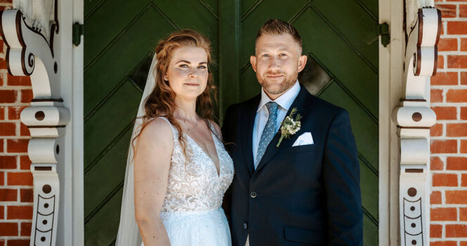Laura og Sonny i 'Gift ved første blik'