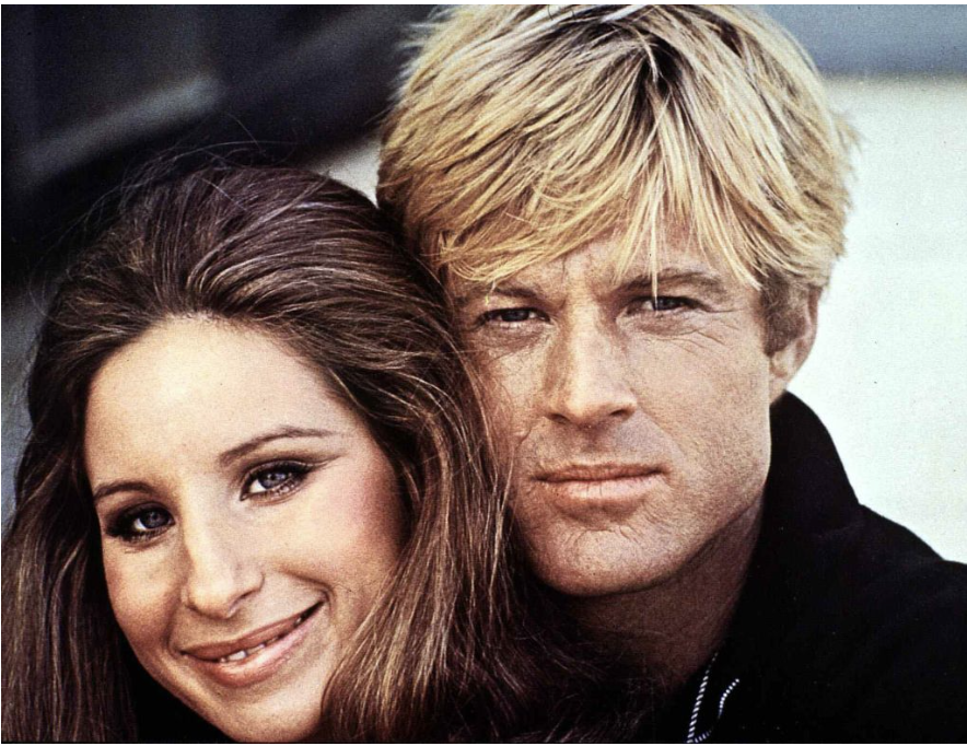 Robert Redford og Barbara Streisand.